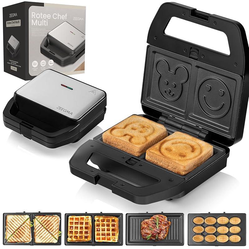 Mi opinión sobre la sandwichera Zeegma Multichef 5 en 1: ¿Vale la pena?