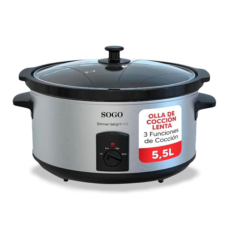 Mi opinión sobre la Sogo Olla de Cocción Lenta 5,5L.