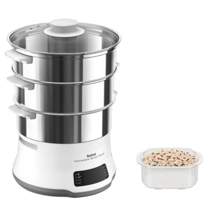 Mi opinión sobre la Tefal Vaporera Deluxe de 3 platos.